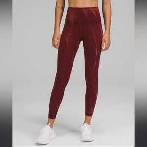 Lululemon Wunder train hr crop 23” fade leggings